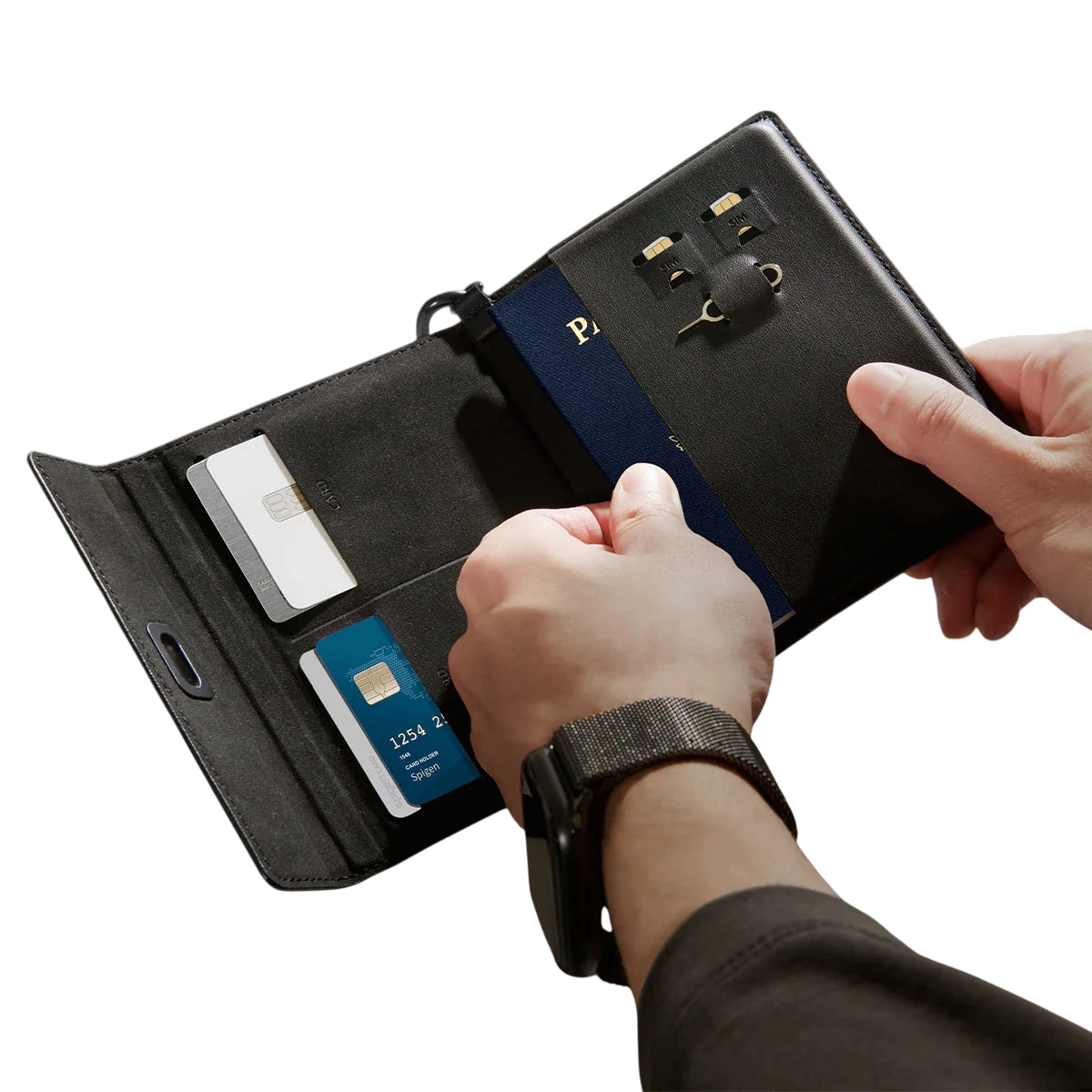 Spigen Passport Card Holder