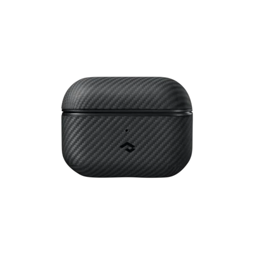 Pitaka MagEZ Case For AirPods Pro 2 - Black/Grey Twill