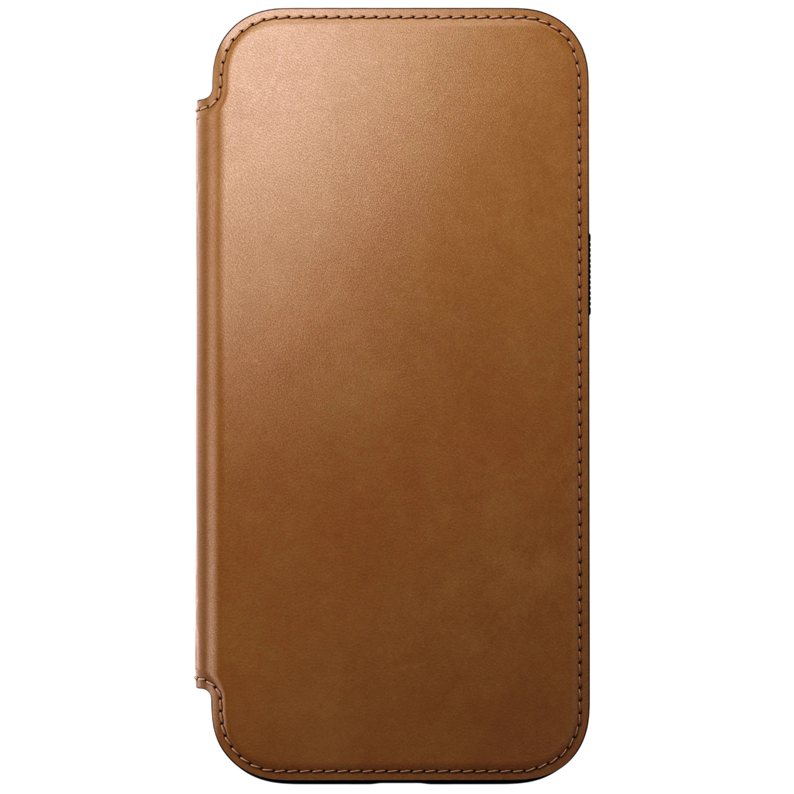 Nomad Modern Leather Folio Case for iPhone 16 Pro Max - English Tan