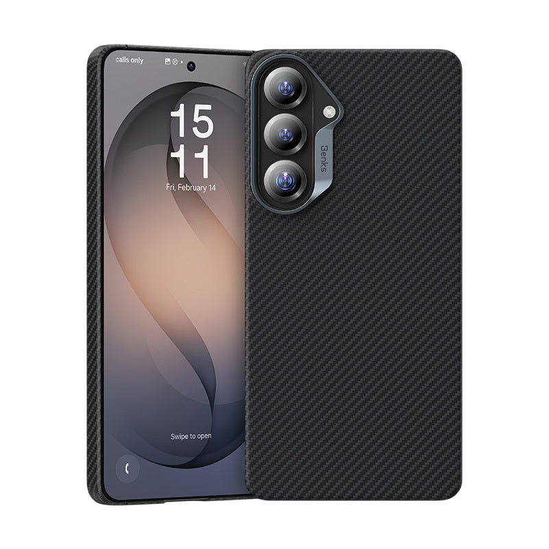 حافظة Benks ArmorAir 600D Kevlar - Samsung Galaxy S26 (أسود)