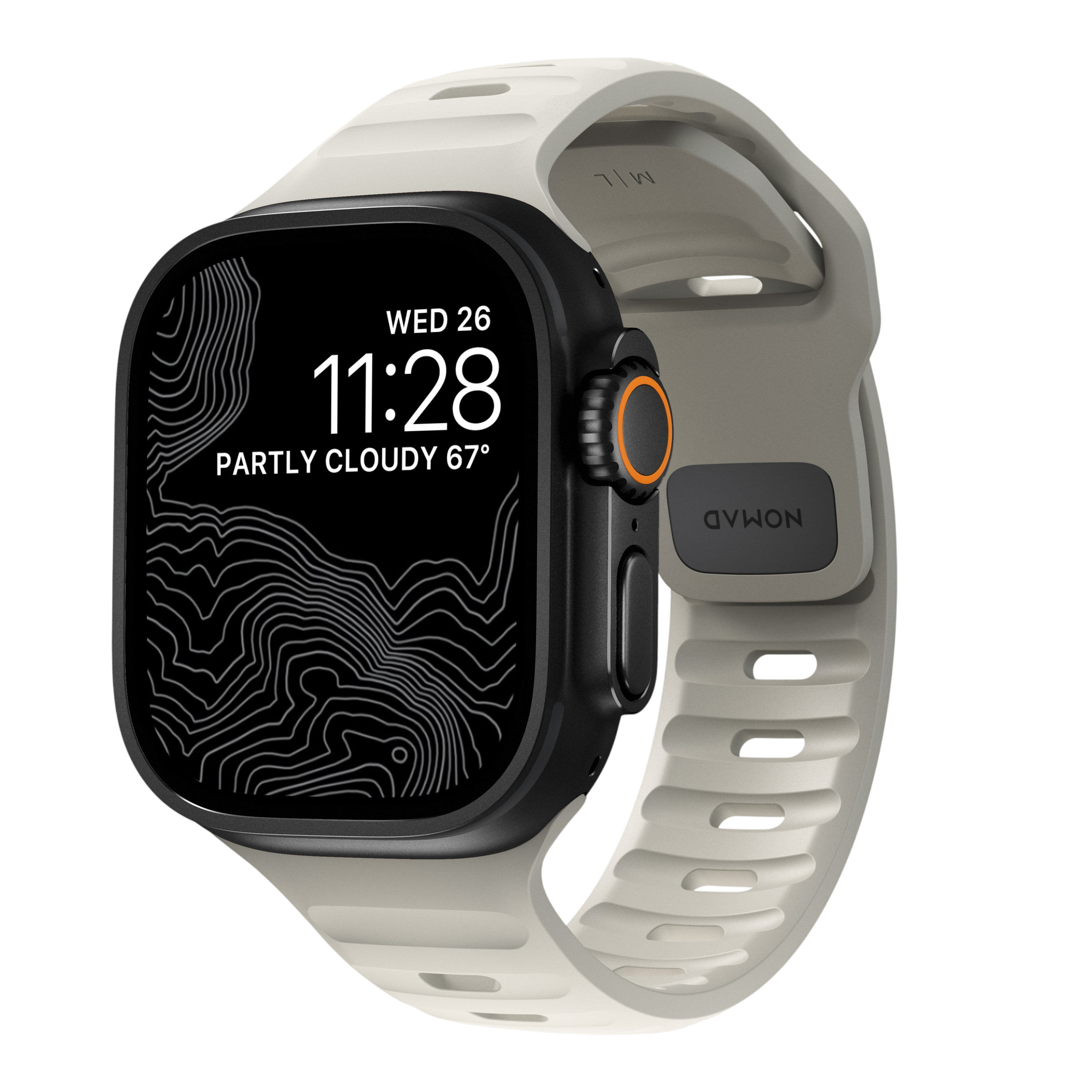 Nomad Waterproof Sport Band for Apple Watch 49mm / 46mm / 45mm