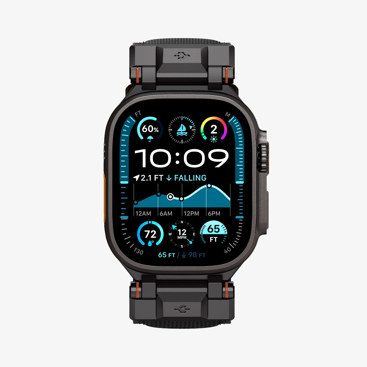 حزام سبجن دورا برو أرمور لساعة آبل 49 مم / 45 مم / 44 مم