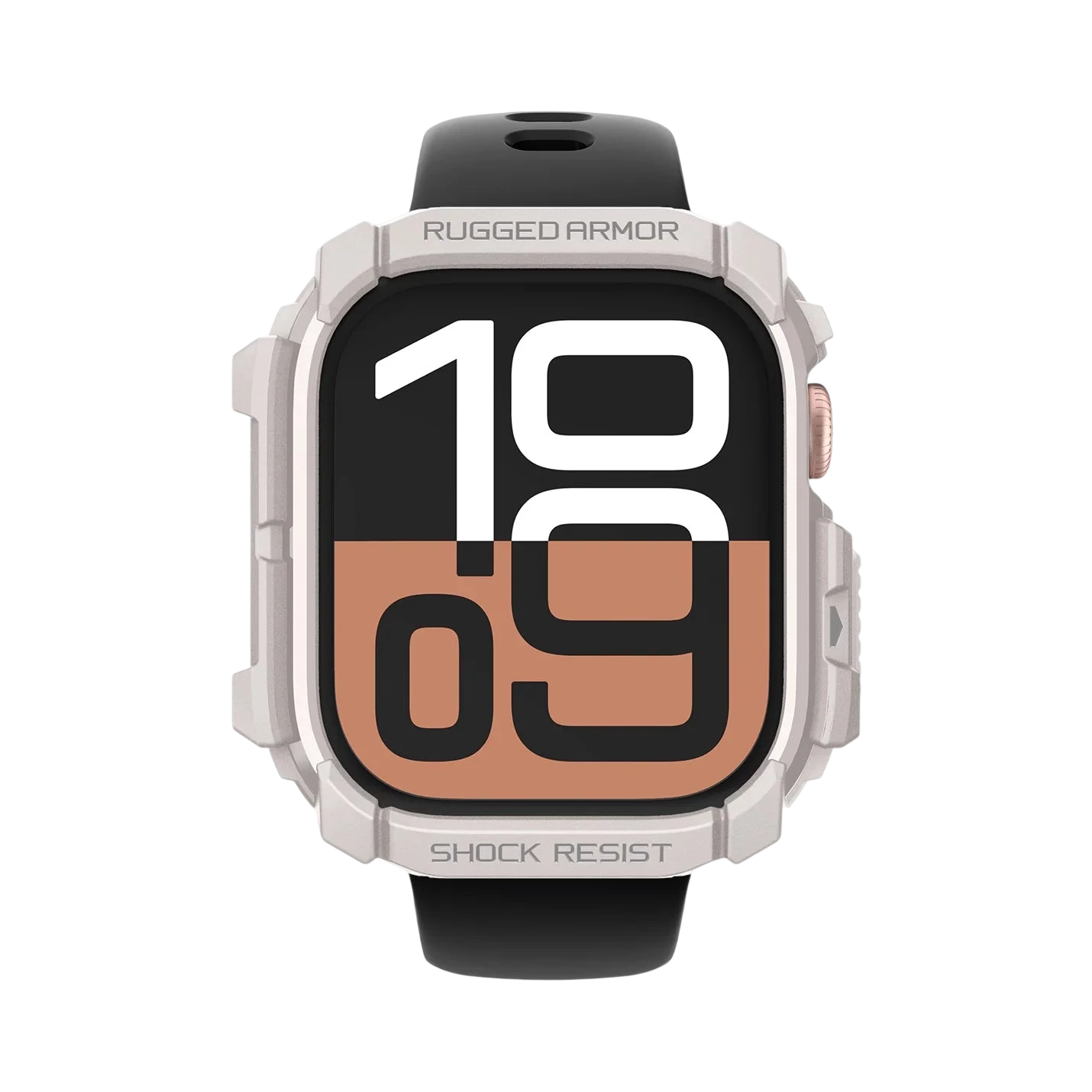 حافظة سبجن روجيد أرمور لسلسلة ساعة آبل 11 / 10 (46 مم)