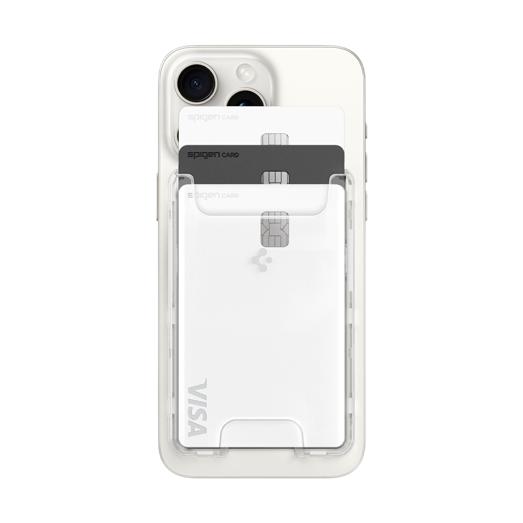Spigen Ultra Hybrid MagFit Wallet (MagFit) Clear