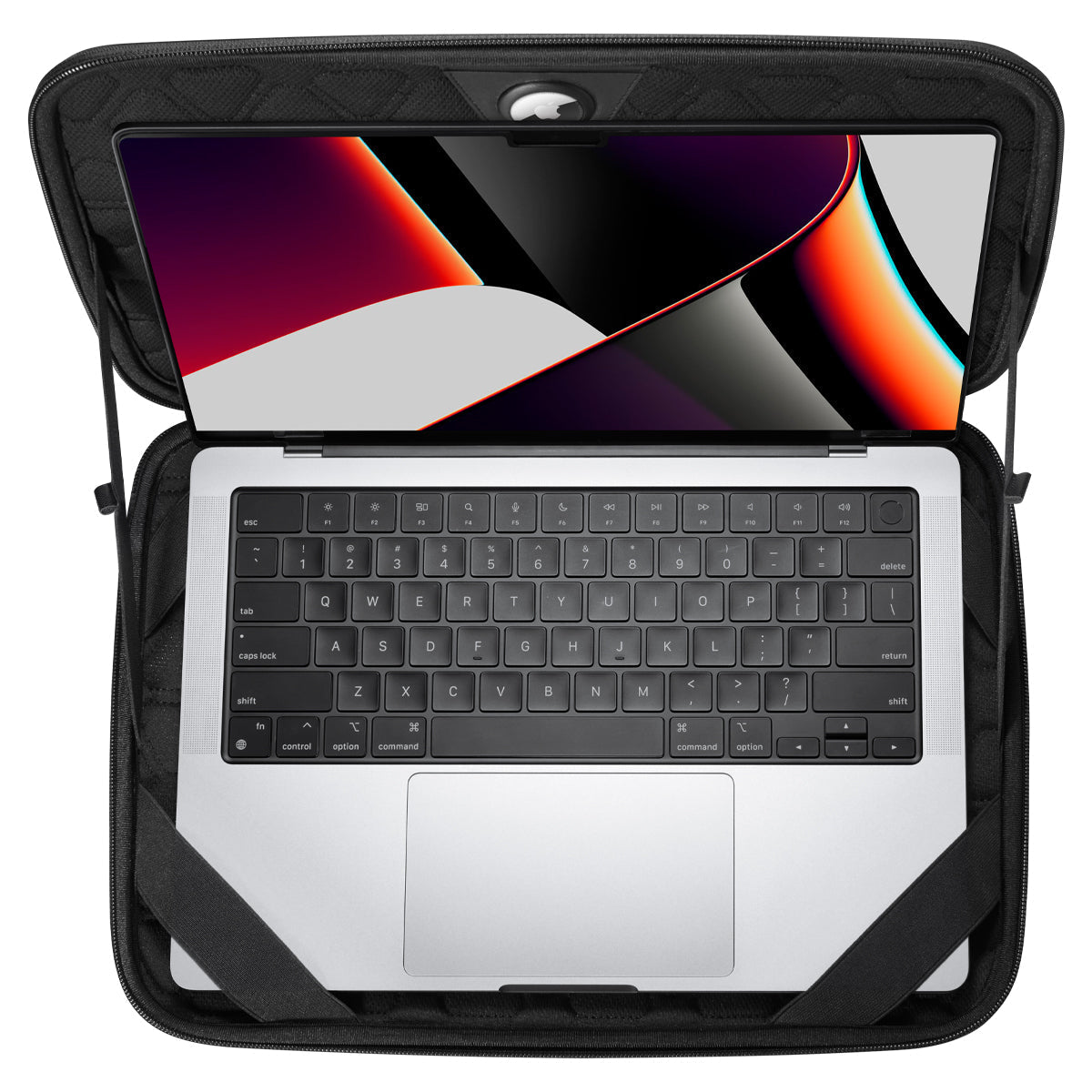 حقيبة Spigen Rugged Armor Pro لجهاز MacBook Pro 13" / 14" / iPad Pro 13" مع دعم AirTag