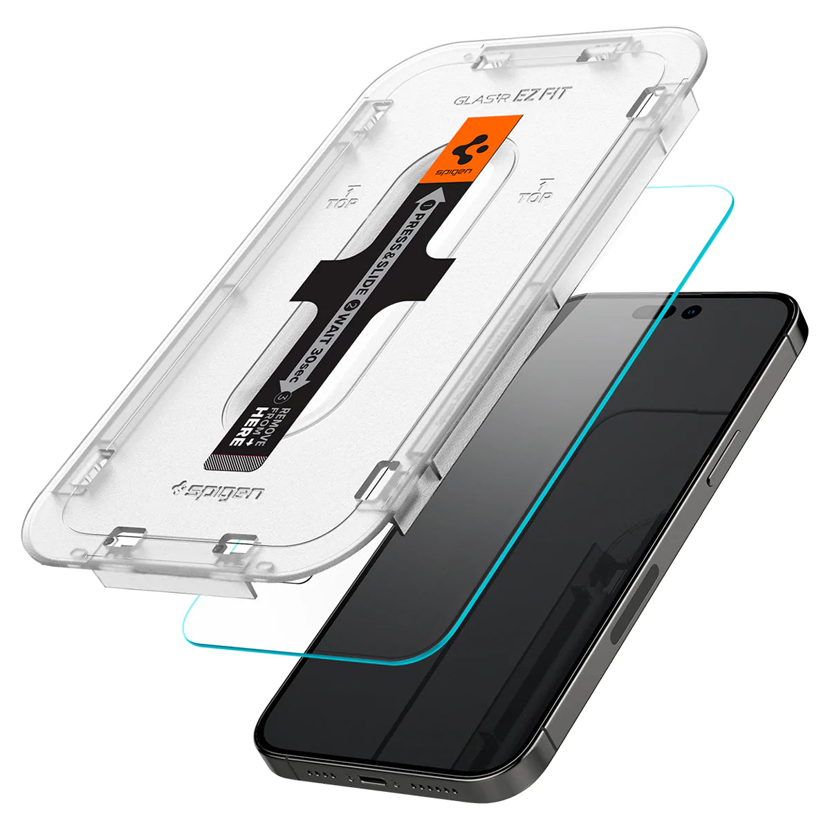 Spigen iPhone 14 Pro Max Screen Protector EZ FIT GLAS.tR (Sensor Protection)
