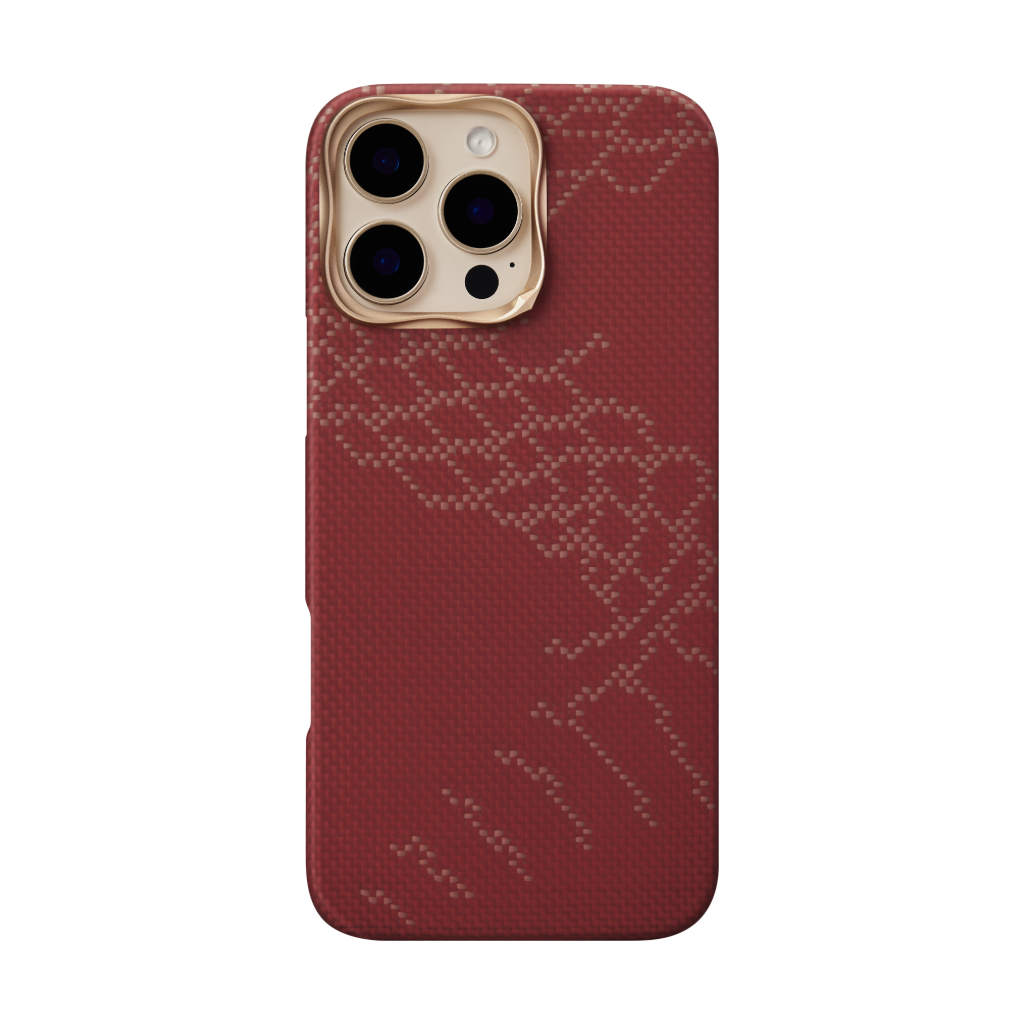 Pitaka Snake Ridge (Limited Edition) Tactile Woven Case for iPhone 16 Pro Max