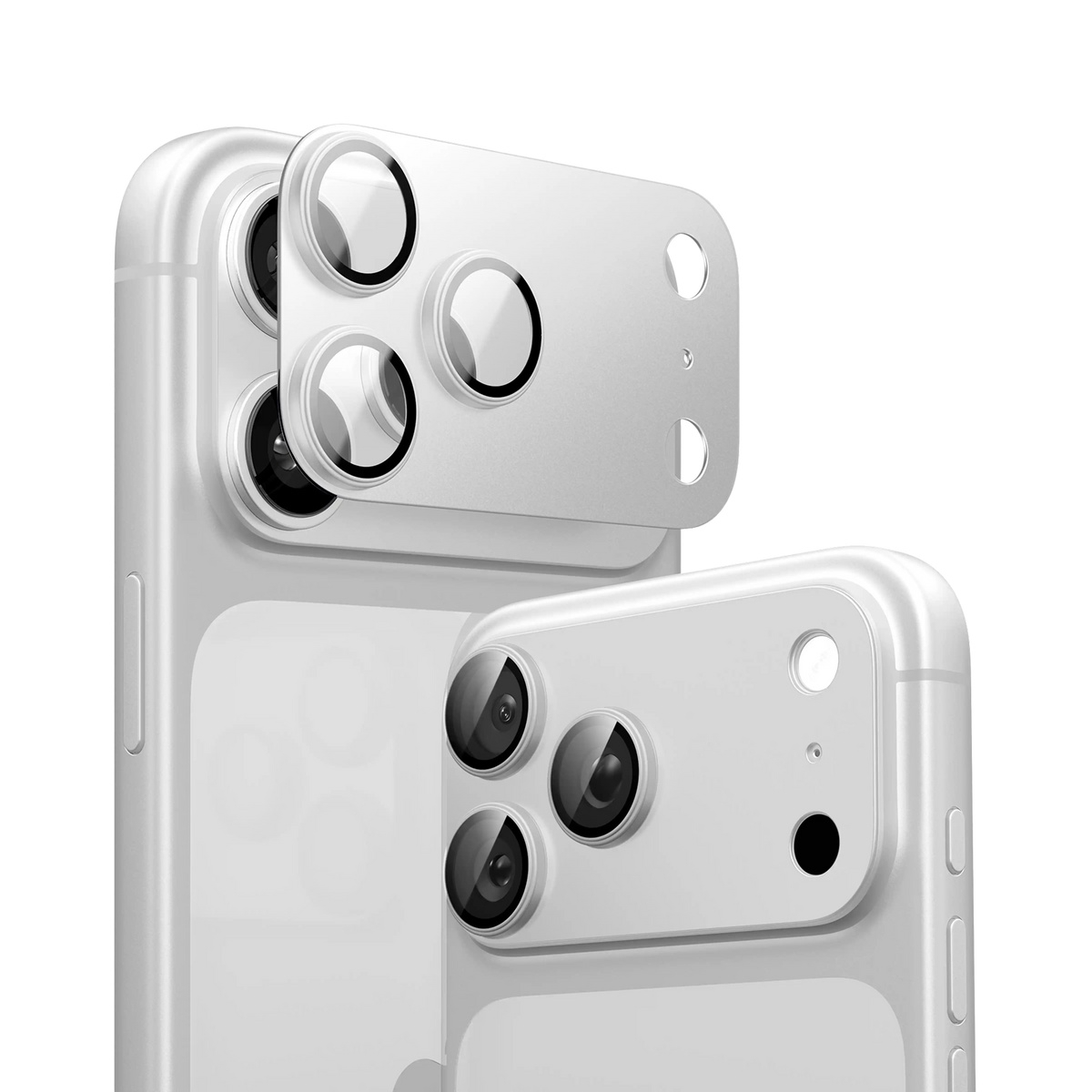 Torras CameraGo Camera Lens Protector for iPhone 18 Pro - Silvery 