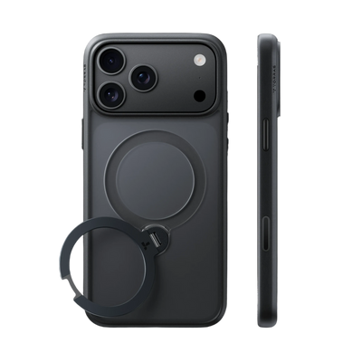 Torras Ostand Q3 Spin Case for iPhone 18 Pro - Black 