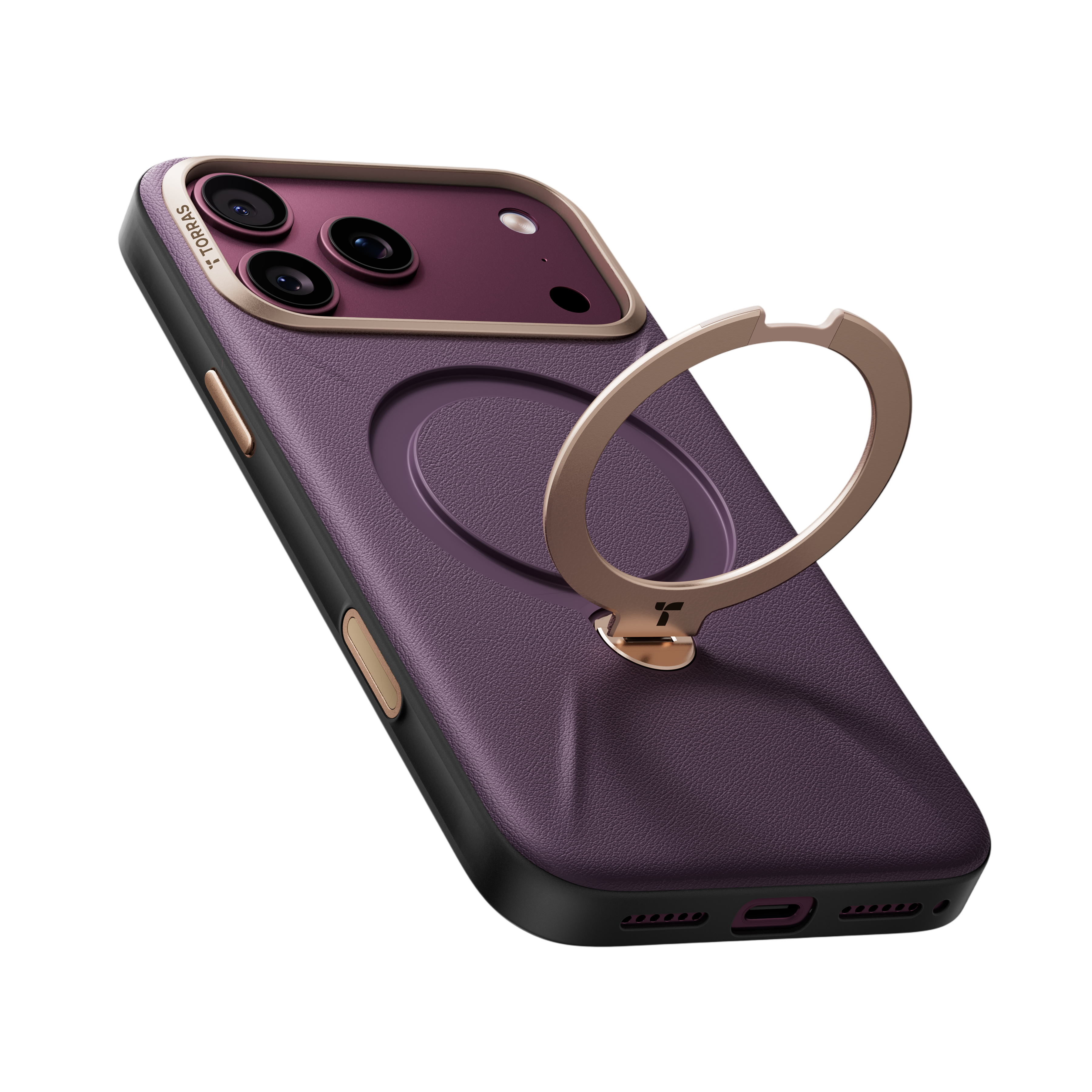 Torras Ostand Q3 VegSkin Case for iPhone 18 Pro