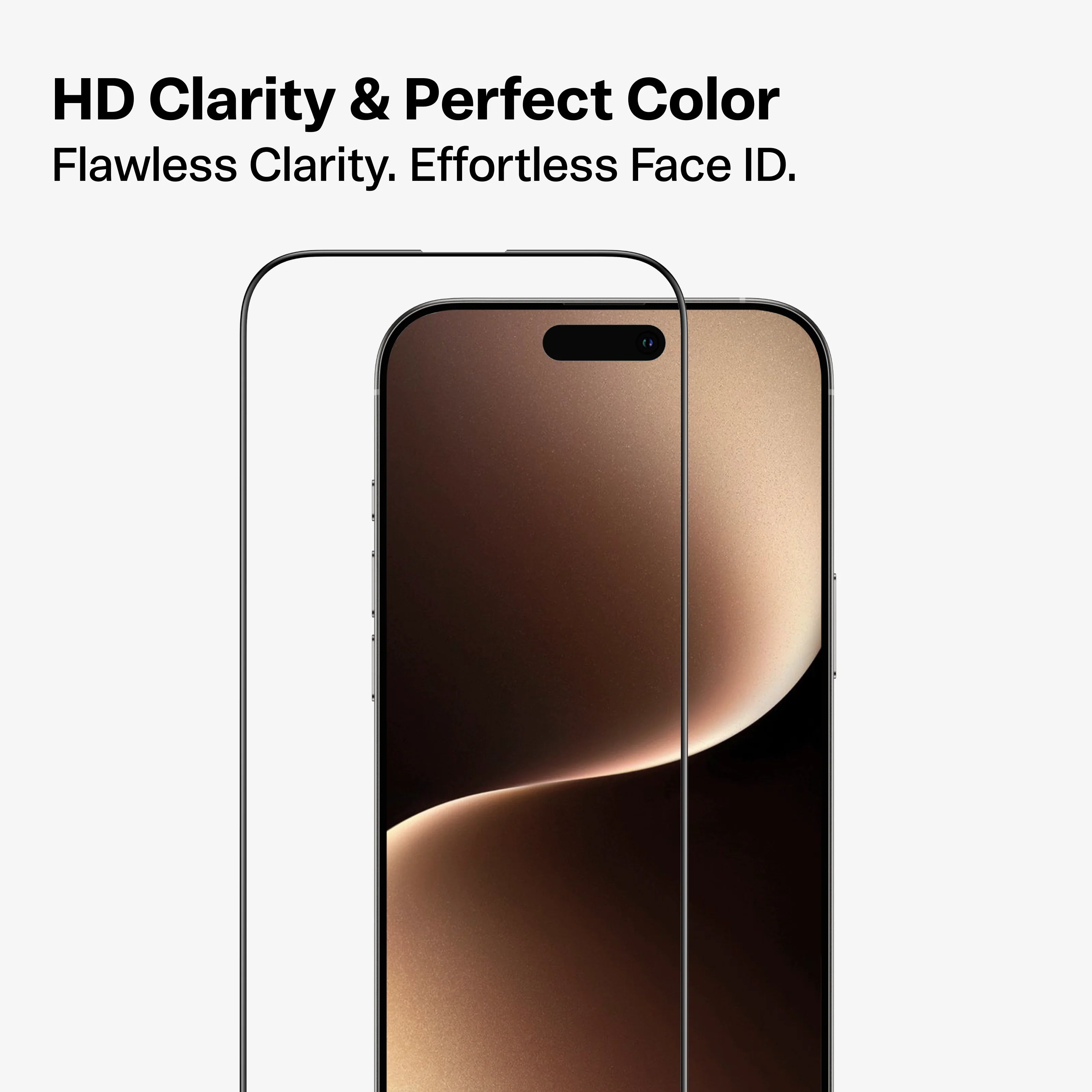 واقي شاشة زجاجي مقسى TORRAS GlassGo لجهاز iPhone 17 Pro Max / 17 Pro / Air / 17 - عبوة واحدة