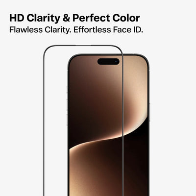 واقي شاشة زجاجي مقسى TORRAS GlassGo لجهاز iPhone 17 Pro Max / 17 Pro / Air / 17 - عبوة واحدة