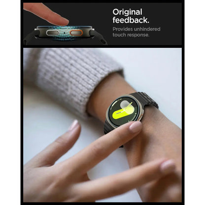 Spigen Screen Protector EZ FIT for Samsung Watch 8 (44mm)  [2 Pack]