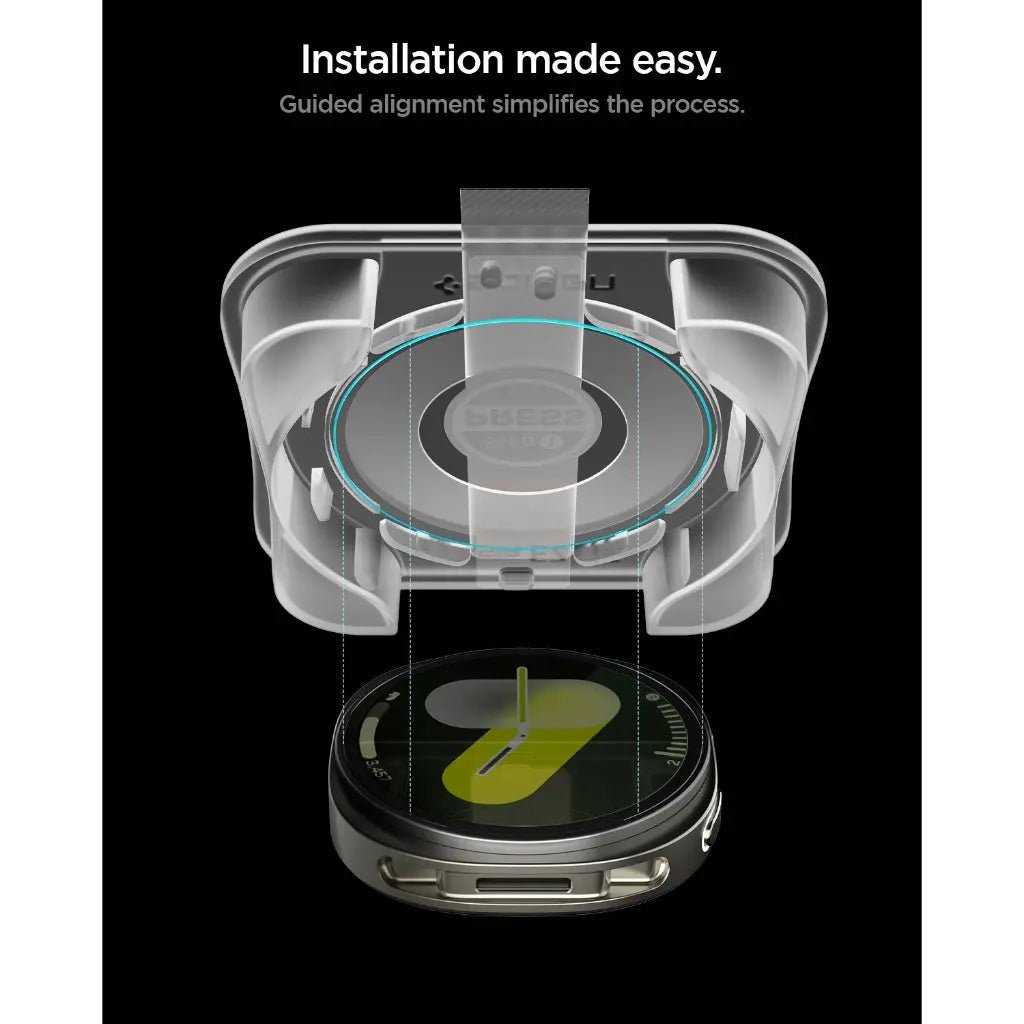 Spigen Screen Protector EZ FIT for Samsung Watch 8 (44mm)  [2 Pack]