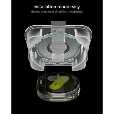 Spigen Screen Protector EZ FIT for Samsung Watch 8 (44mm)  [2 Pack]