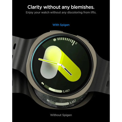 Spigen Screen Protector EZ FIT for Samsung Watch 8 (44mm)  [2 Pack]