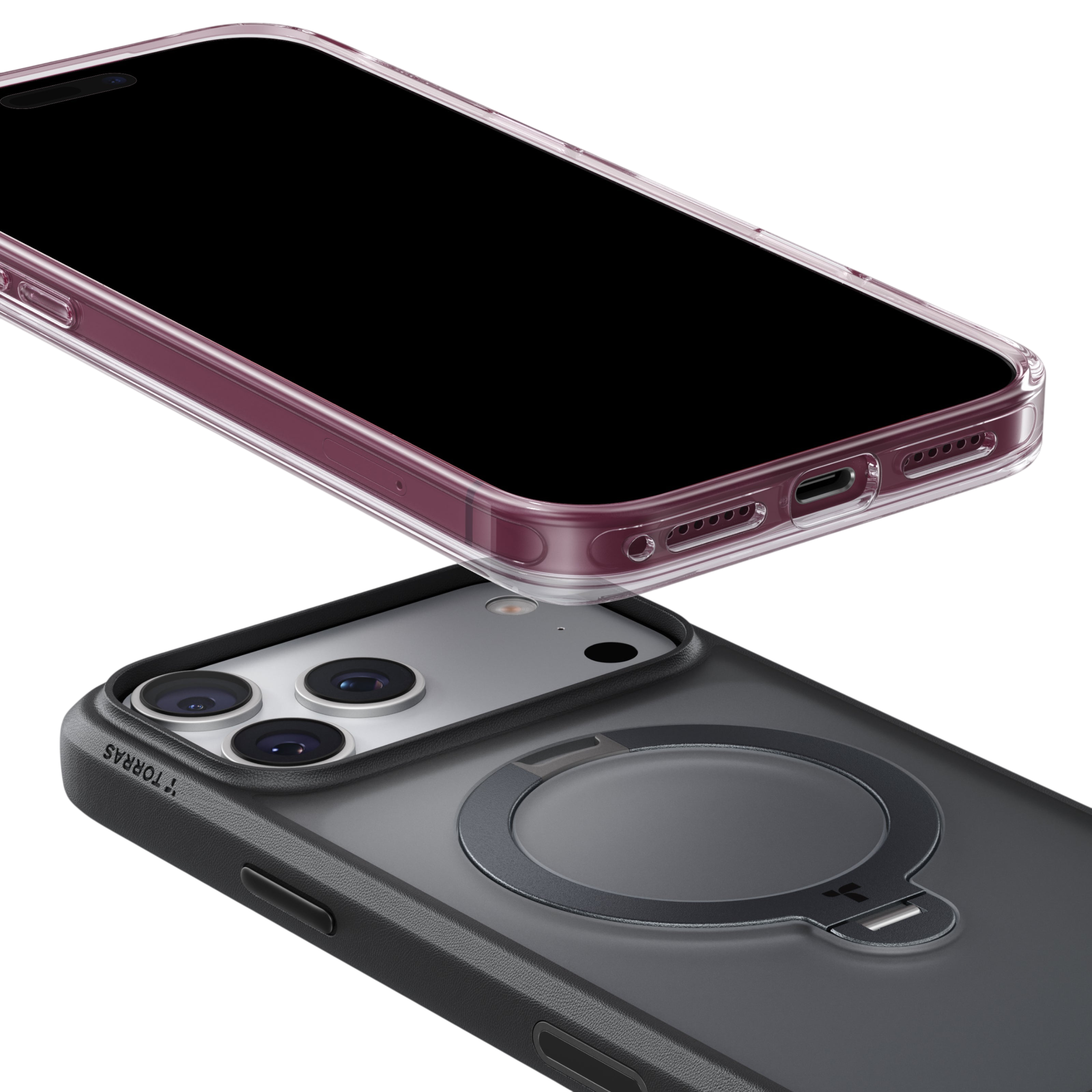 Torras Ostand Q3 Spin Case for iPhone 18 Pro Max