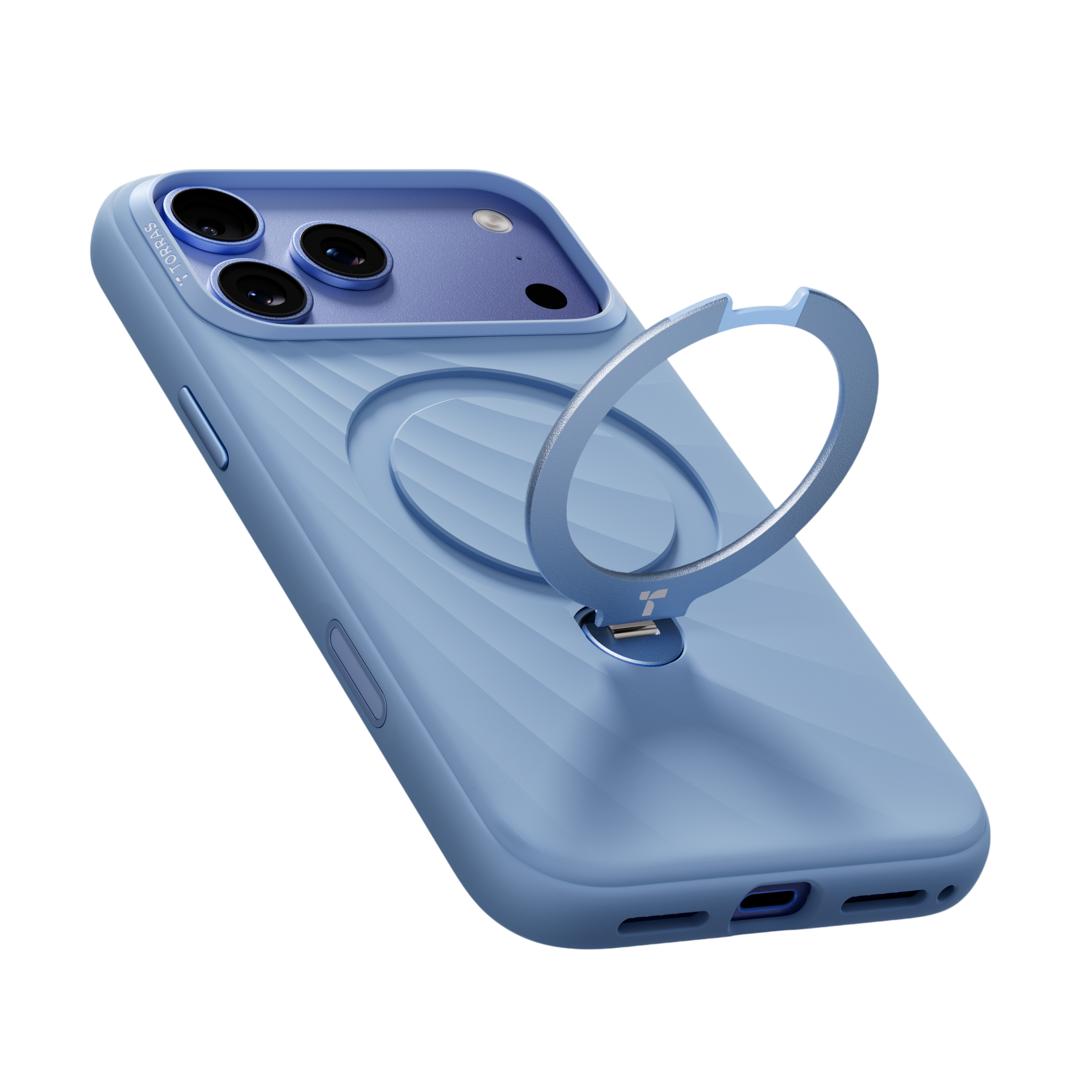 Torras Ostand Q3 Silicone Case for iPhone 18 Pro