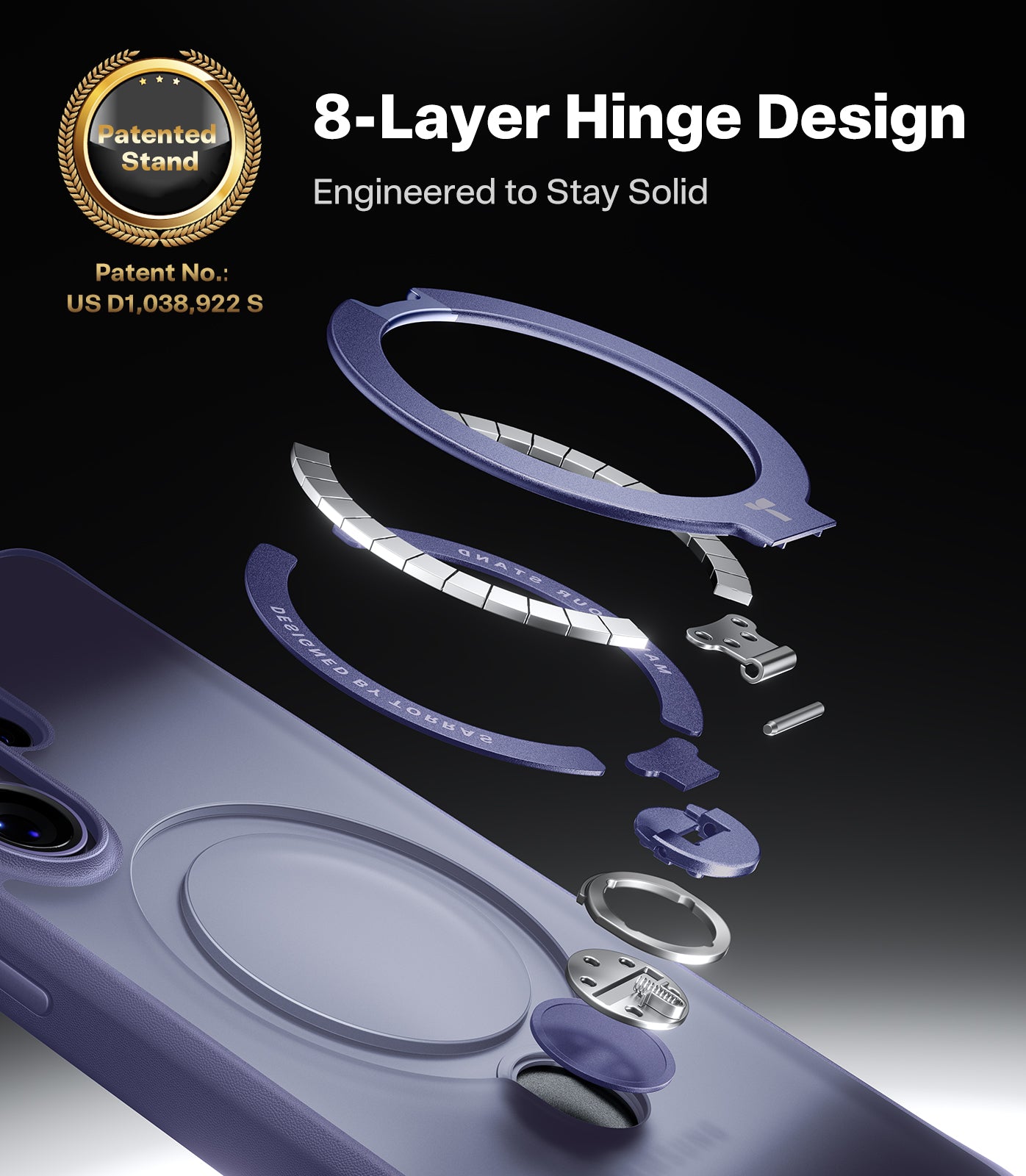 TORRAS Ostand Spin for Samsung Galaxy S26 Ultra