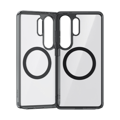 حافظة بنكس Magnetic Crystal مع إطار TPU لسامسونج جالاكسي S26 Ultra / S26+ / S26