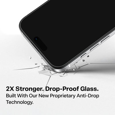 واقي شاشة زجاجي مقسى TORRAS GlassGo للخصوصية لجهاز iPhone 17 Pro Max / 17 Pro / Air / 17 - عبوة واحدة