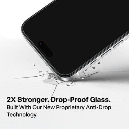 واقي شاشة زجاجي مقسى TORRAS GlassGo للخصوصية لجهاز iPhone 17 Pro Max / 17 Pro / Air / 17 - عبوة واحدة