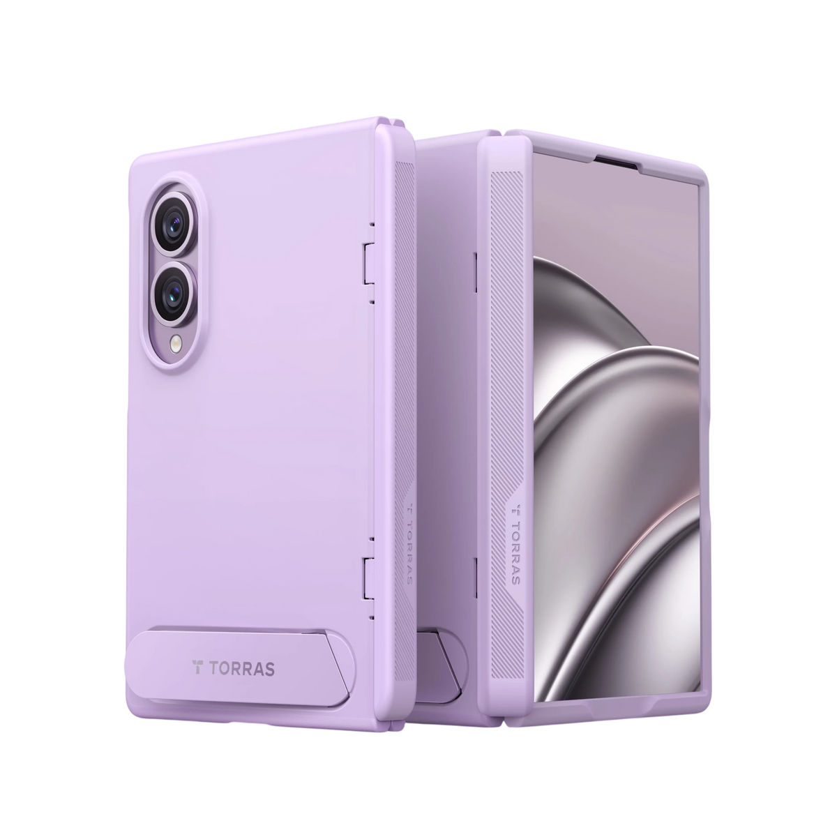 Torras Ostand L1 for Samsung Galaxy Z Fold 8 - Lavender 