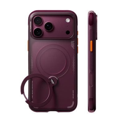 Torras Ostand Q3 Air Case for iPhone 18 Pro Max - Cosmic Purple 
