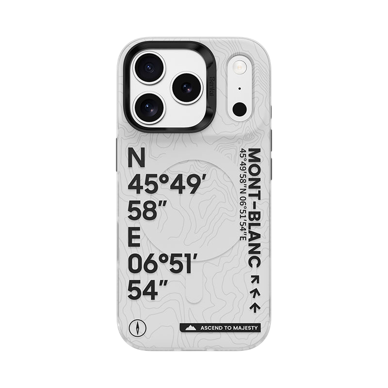 غلاف بنكس قمة مونت بلانك لآيفون 17 برو ماكس / 17 برو