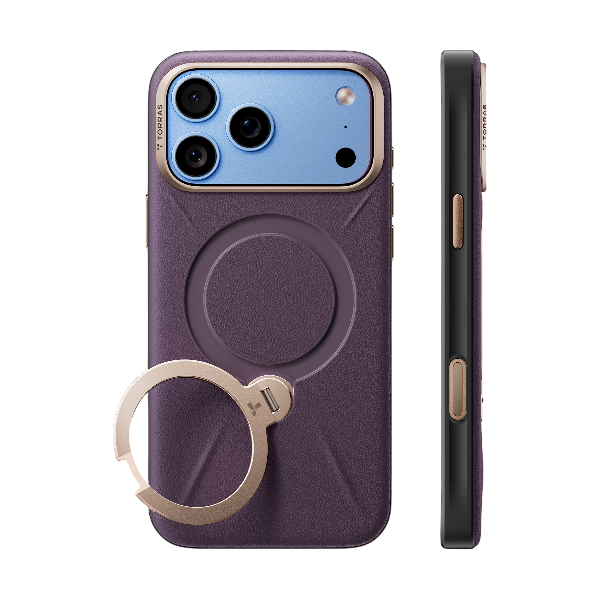 Torras Ostand Q3 VegSkin Case for iPhone 18 Pro