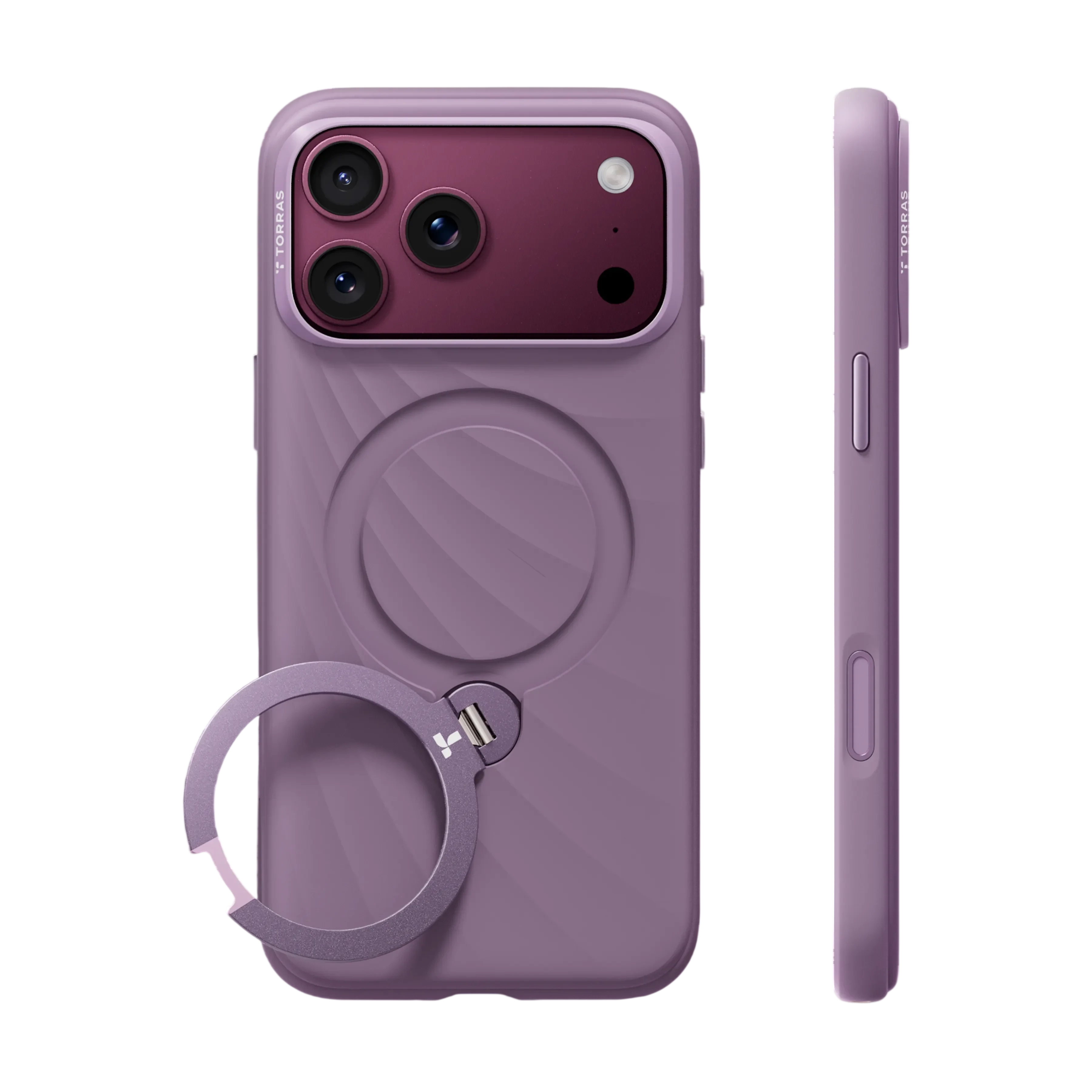 Torras Ostand Q3 Silicone Case for iPhone 18 Pro Max
