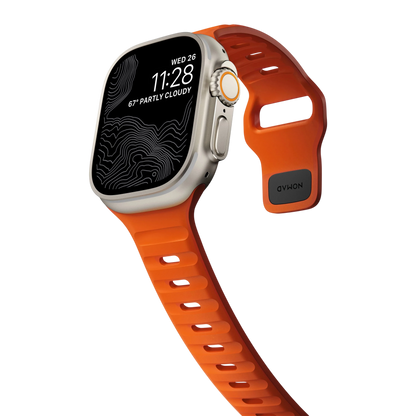 حزام رياضي مقاوم للماء نومات لساعة آبل 49mm / 46mm / 45mm