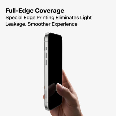 واقي شاشة زجاجي مقسى TORRAS GlassGo للخصوصية لجهاز iPhone 17 Pro Max / 17 Pro / Air / 17 - عبوة واحدة