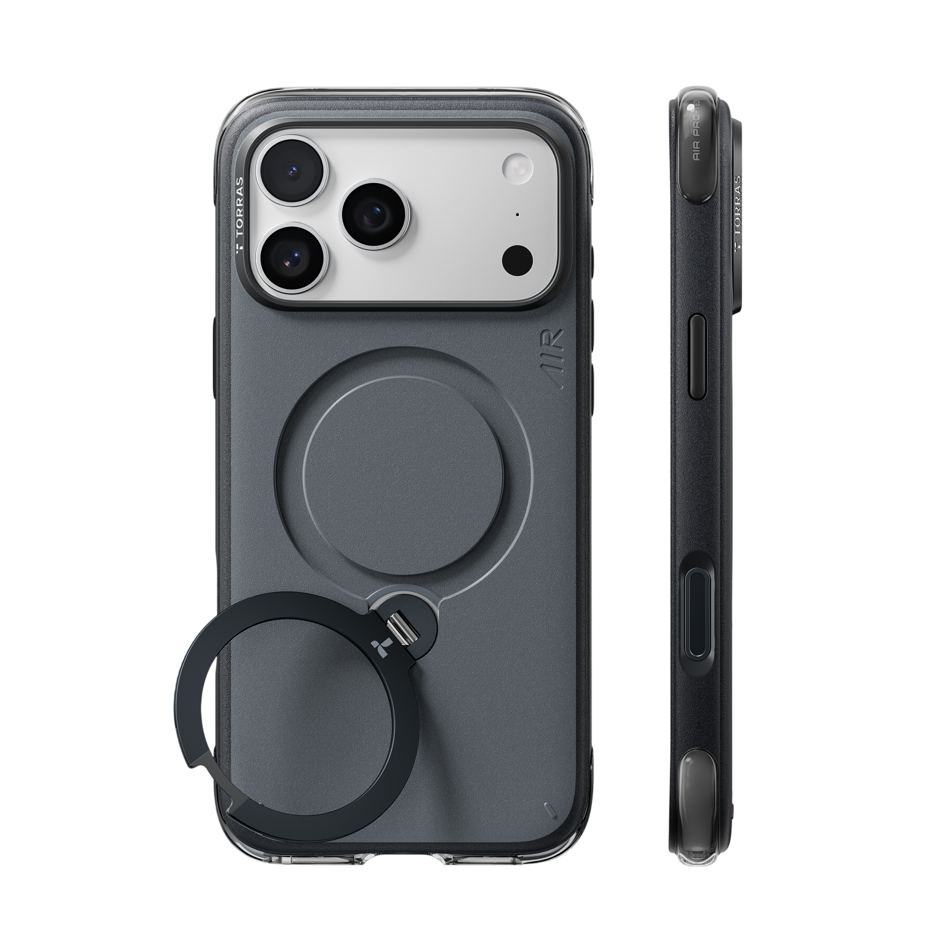 Torras Q3 Air Essential Case for iPhone 18 Pro - Black 