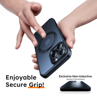 TOORAS Ostand Pro حافظة MagSafe قابلة للدوران 360 درجة لهاتف iPhone 16 Pro Max