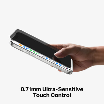 واقي شاشة زجاجي مقسى TORRAS GlassGo للخصوصية لجهاز iPhone 17 Pro Max / 17 Pro / Air / 17 - عبوة واحدة