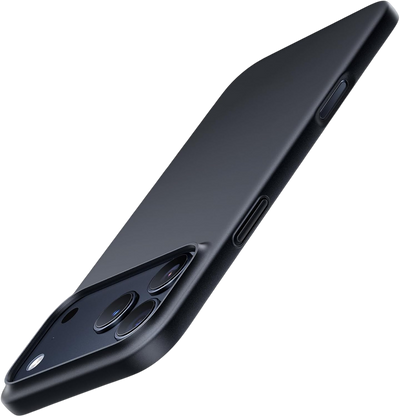 غلاف TORRAS SlimFit MagSafe الأسود لهاتف iPhone 17 Pro Max / 17 Pro / Air / 17