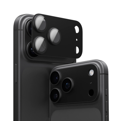 Torras CameraGo Camera Lens Protector for iPhone 18 Pro Max - Dark Grey 