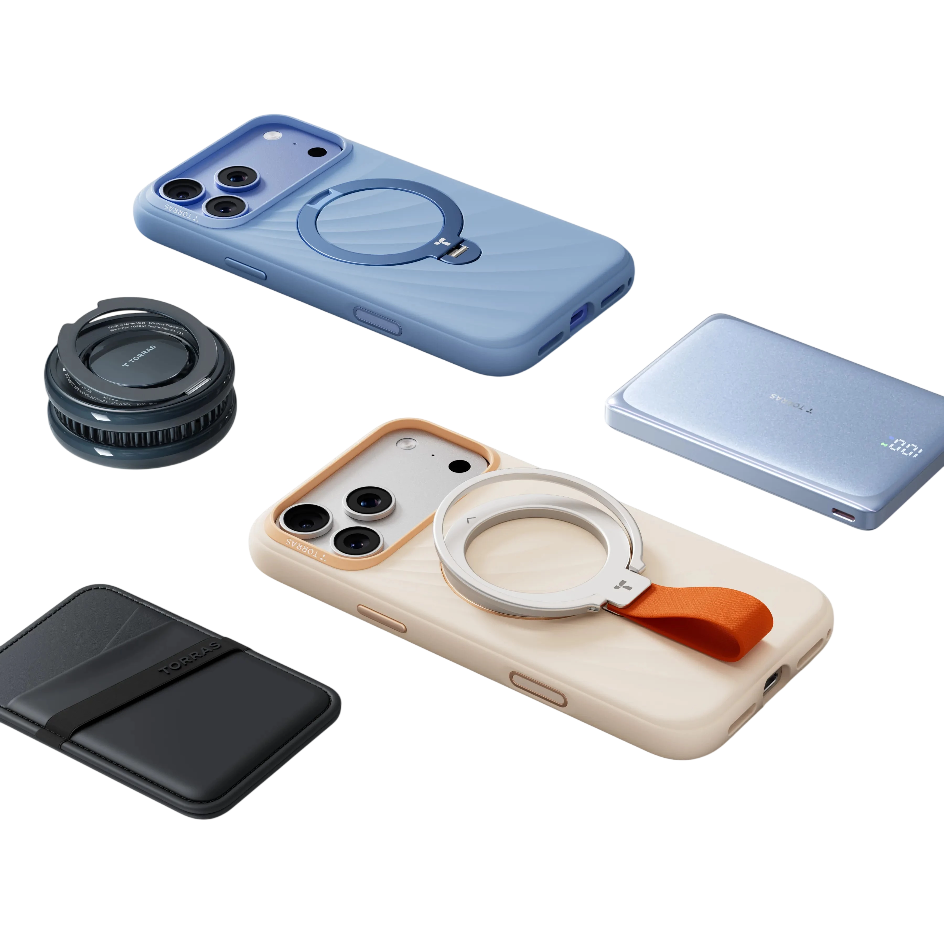 Torras Ostand Q3 Silicone Case for iPhone 18 Pro