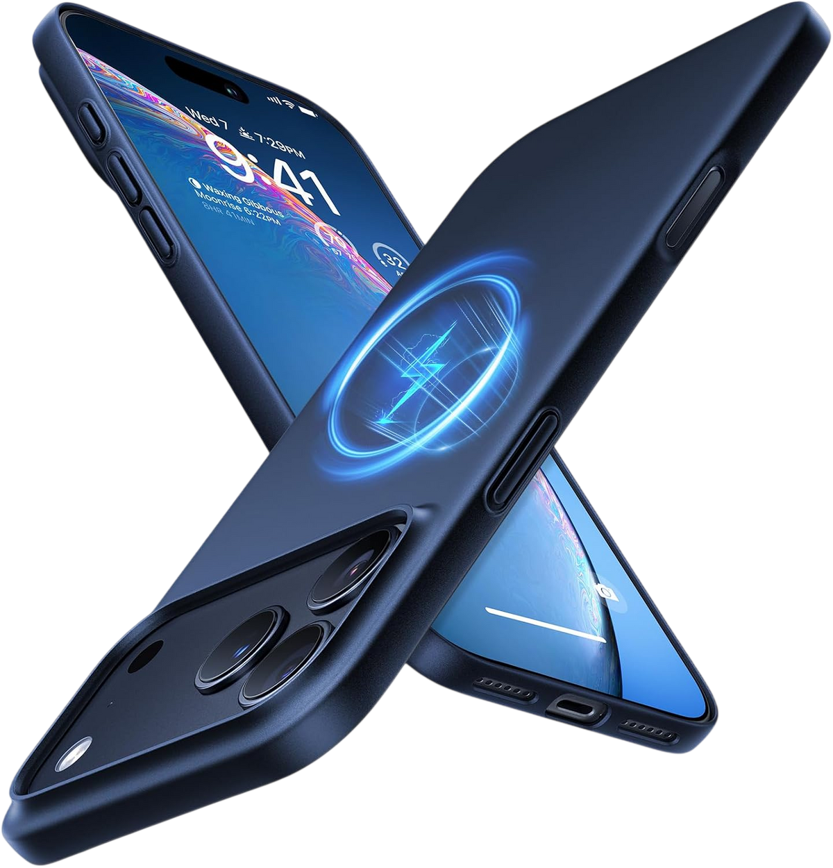 Torras OriginFit-Mag Case for iPhone 18 Pro - Deep Blue #color_deep-blue