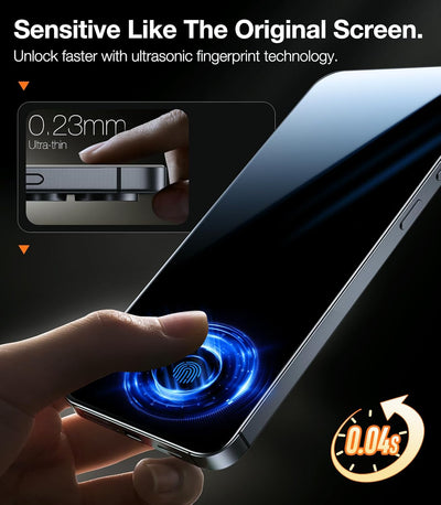 واقي شاشة الخصوصية من توراس لهاتف سامسونج S25 ألترا - عبوة واحدة