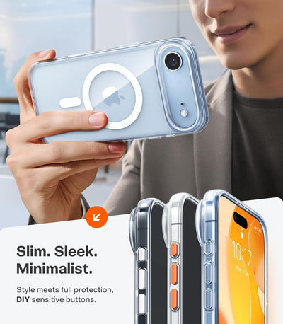 غلاف TORRAS SlimFit MagSafe لهاتف آيفون 17 برو ماكس / 17 برو / آير / 17