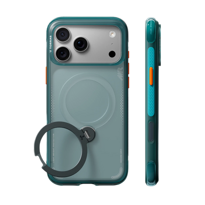 Torras Ostand Q3 Air Case for iPhone 18 Pro - Green 