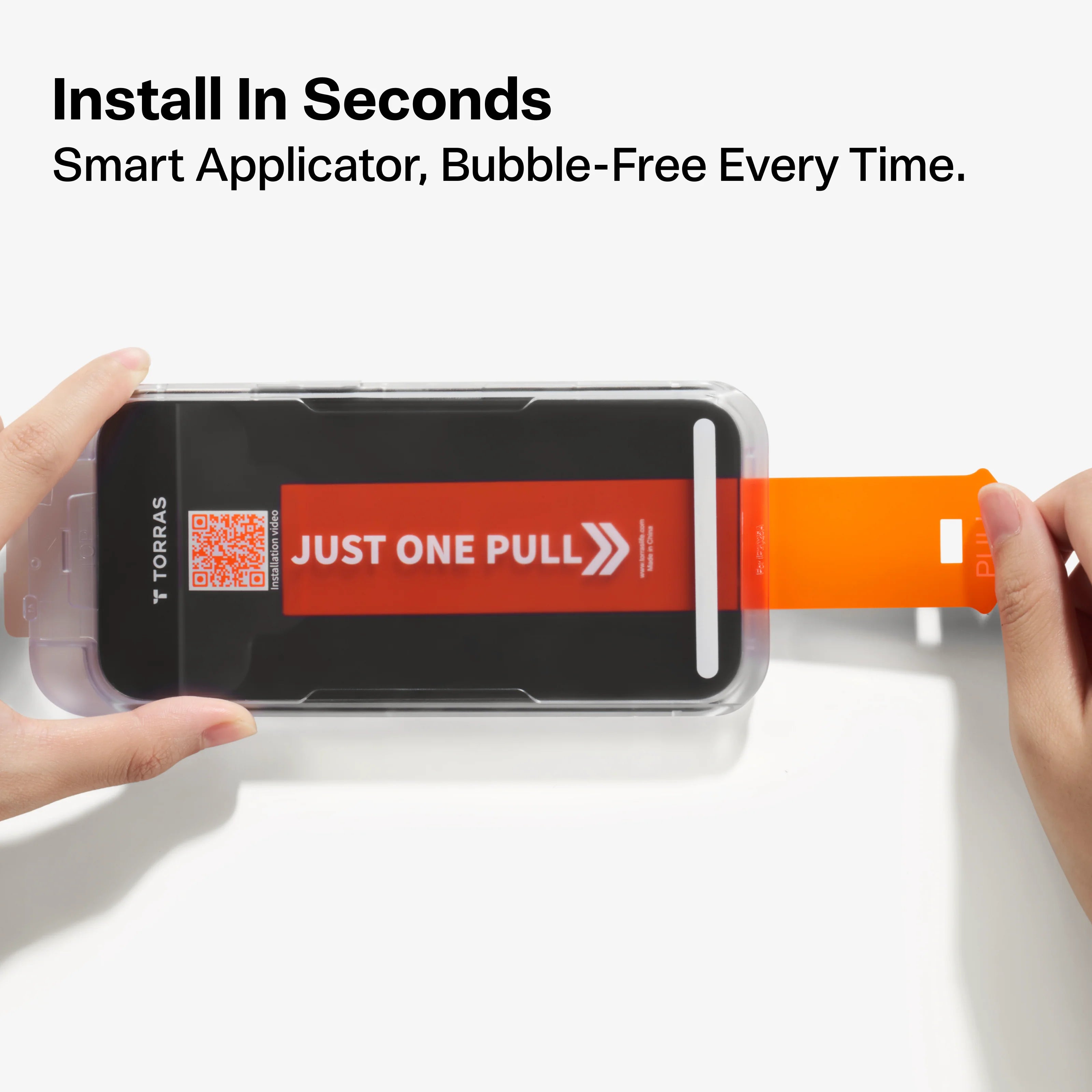 واقي شاشة زجاجي مقسى TORRAS GlassGo لجهاز iPhone 17 Pro Max / 17 Pro / Air / 17 - عبوة واحدة