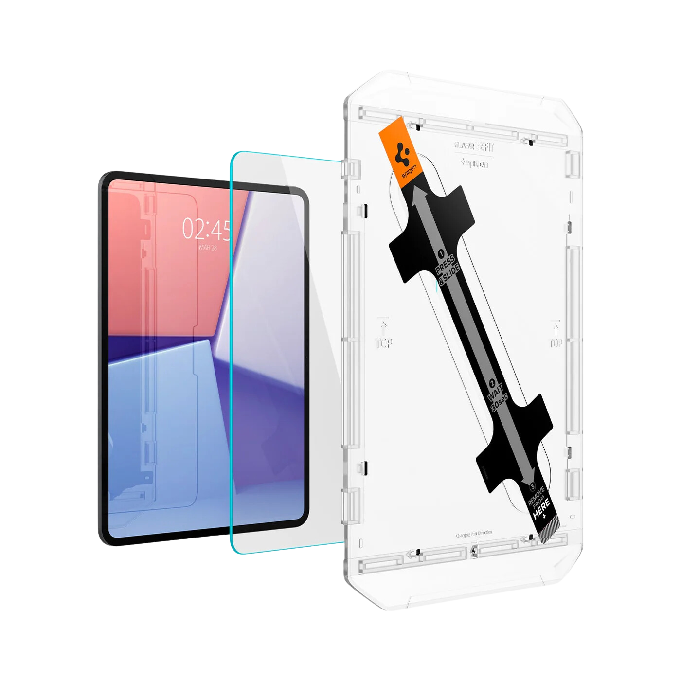 Spigen iPad Pro M4 2024 GLAS.tR EZ Fit Screen Protector