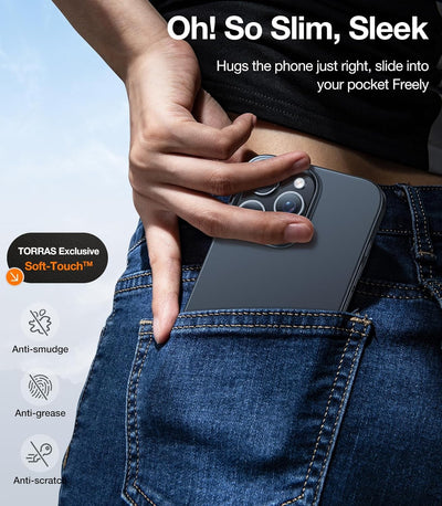 TORRAS SlimFit MagSafe Case for iPhone 16 Pro