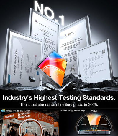 واقي شاشة الخصوصية من توراس لهاتف سامسونج S25 ألترا - عبوة واحدة