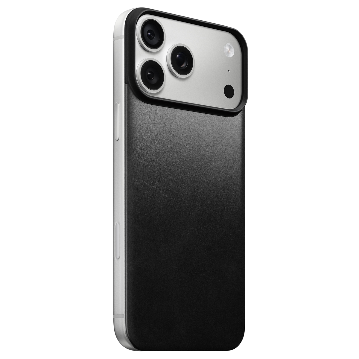 Nomad Mag Leather Back for iPhone 18 Pro Max - Black (Horween Leather) 