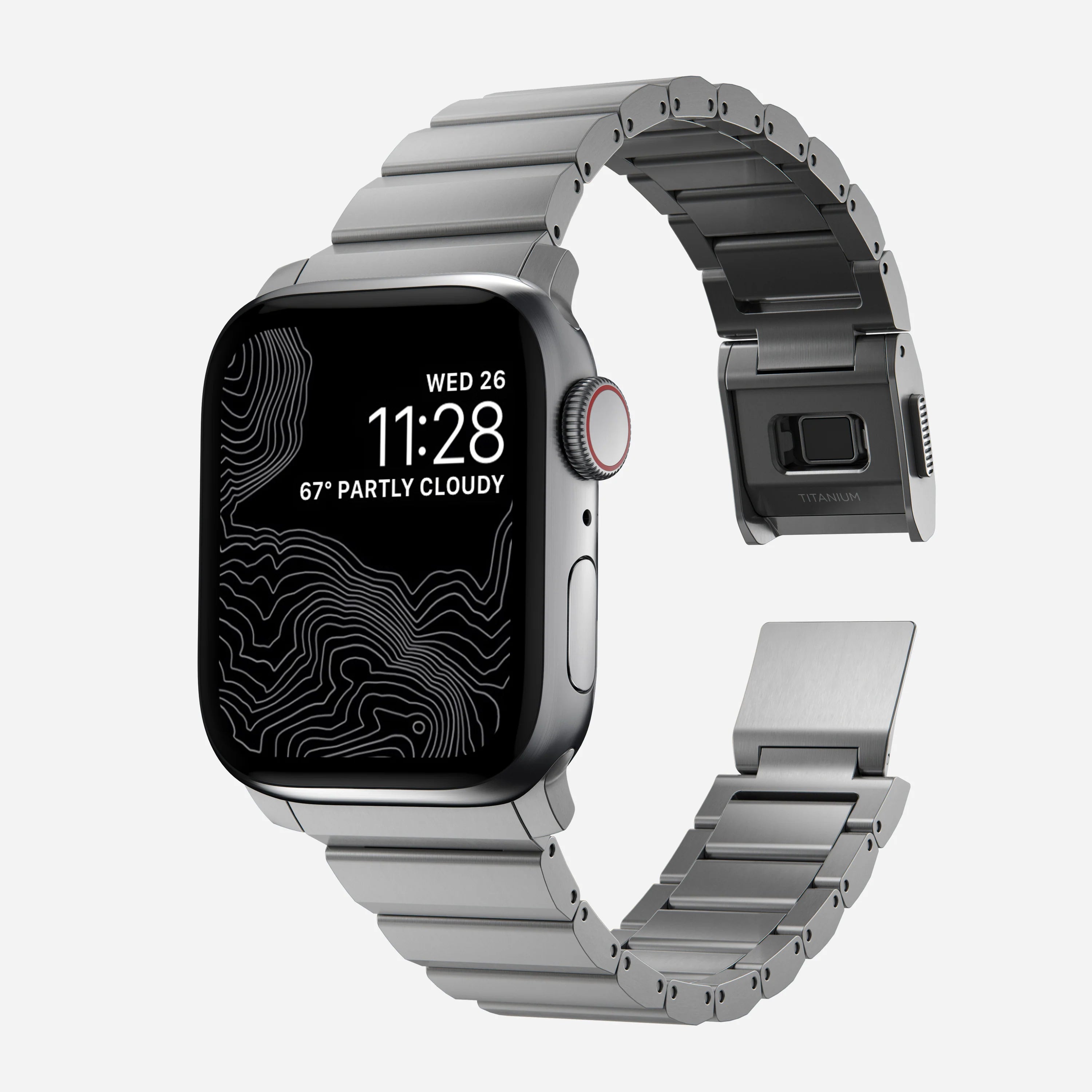 Nomad Natural Hardware Titanium Band for Apple Watch 42mm / 41mm