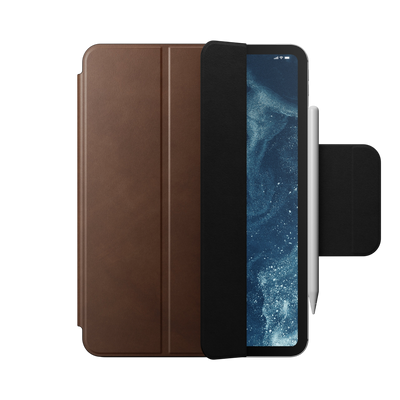 Nomad Modern Leather Folio Case for iPad Pro 11" M5 / M4
